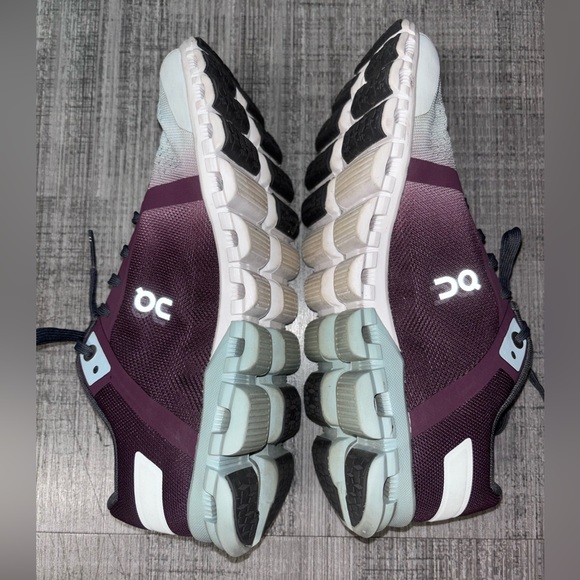 On-CloudFlow Women’s Training Shoes in mulberry-mint - Picture 4 of 9